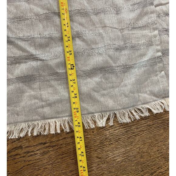 Saachi Animal Print Sparkle Kimono Ruana Handwoven Gray Taupe NWT! Reg $67 - Picture 5 of 8